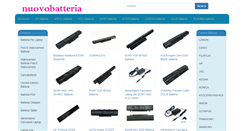 Desktop Screenshot of nuovobatteria.it