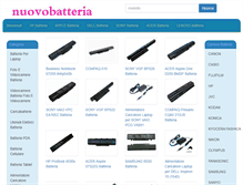 Tablet Screenshot of nuovobatteria.it